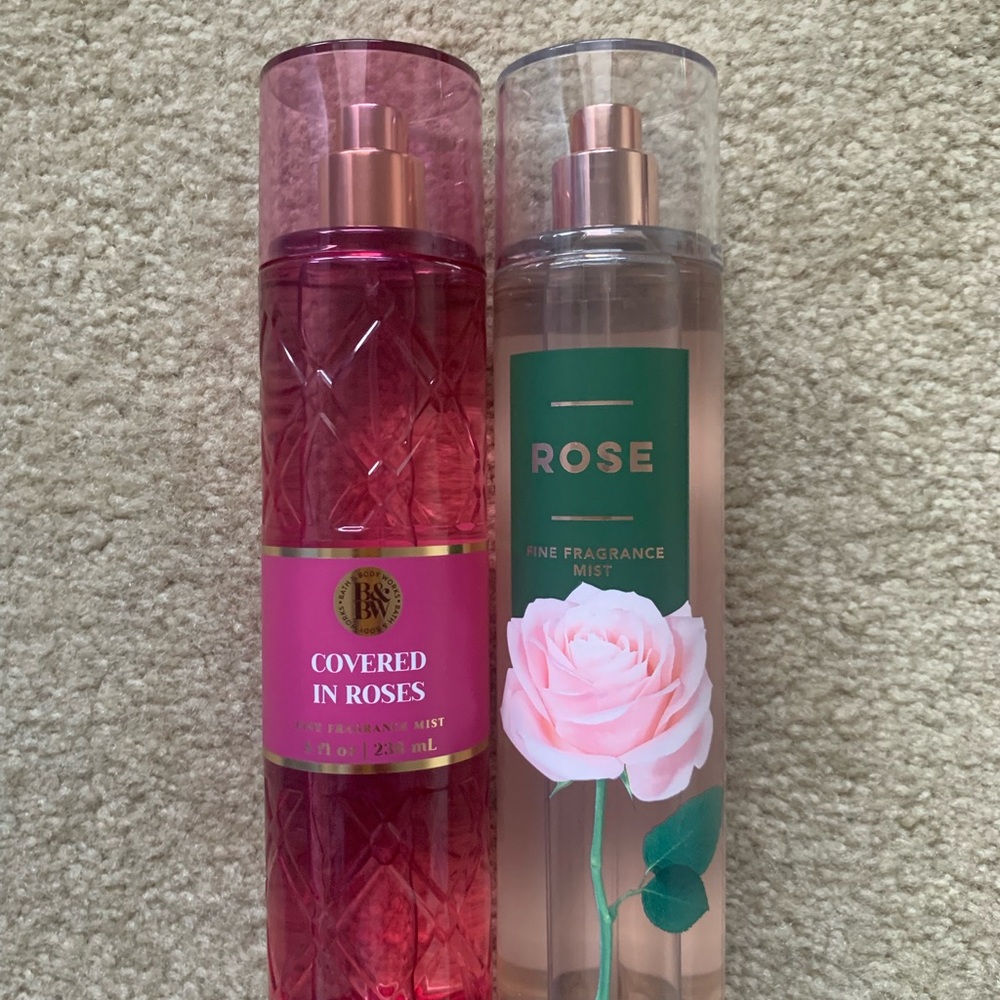 Bath & Body Works Covered in Roses & Rose Mist